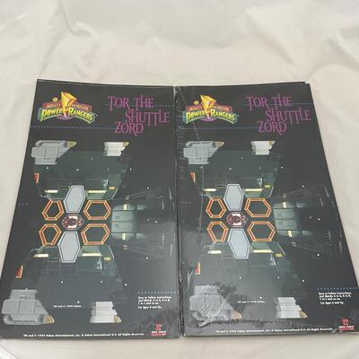-174- POP CULTURE | 1994 New Old Stock Power Ranger Origami Paper Art