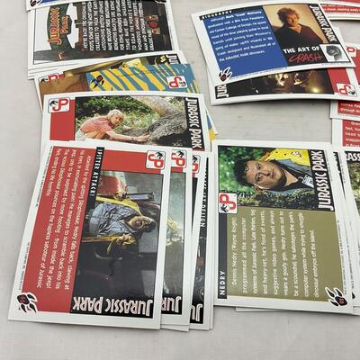 -175- POP CULTURE | Vintage Jurassic Park Cards
