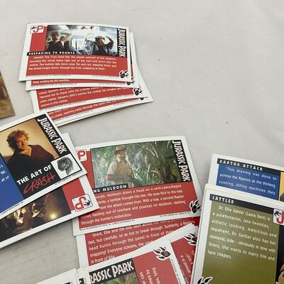 -175- POP CULTURE | Vintage Jurassic Park Cards
