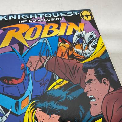 -180- VINTAGE | Autographed Batman Robin Comics By Ray Kryssing