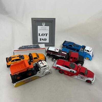 -189- VINTAGE | Misc Group of Tow Trucks and Cars