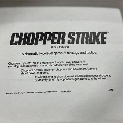 -198- VINTAGE | Chopper Strike Game