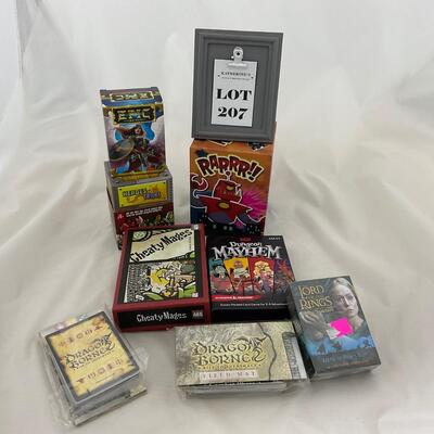 -207- POP CULTURE | Brand New Mixed Card Games