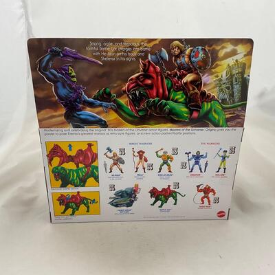 -209- POP CULTURE | Retro Masters of The Universe Battlecat Heman