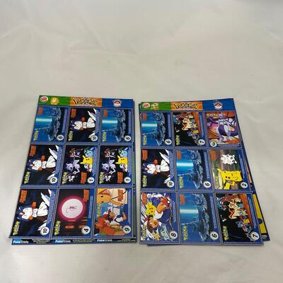 -233- POKÃ‰MON | Uncut Burger King Sheets of PokÃ©mon Cards