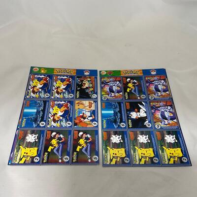 -233- POKÃ‰MON | Uncut Burger King Sheets of PokÃ©mon Cards