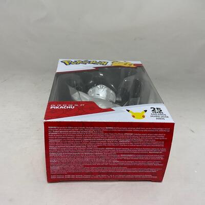 -255- POKÃ‰MON | 25 Year Anniversary Silver Pikachu Figure