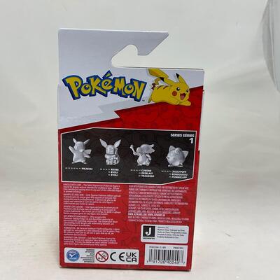 -255- POKÃ‰MON | 25 Year Anniversary Silver Pikachu Figure