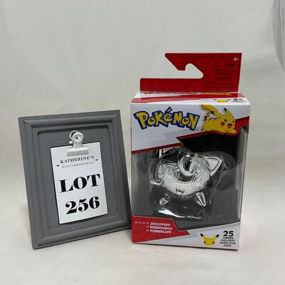 -256- POKÃ‰MON |  25 Year Anniversary Silver Jigglypuff Figure