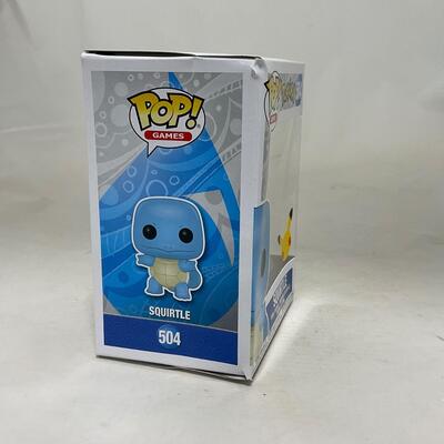 -258- POKÃ‰MON | Squirtle Silver Funko Pop