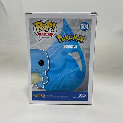 -258- POKÃ‰MON | Squirtle Silver Funko Pop