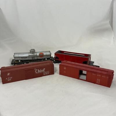 -262- TRAINS | Mixed Vintage Train Cars
