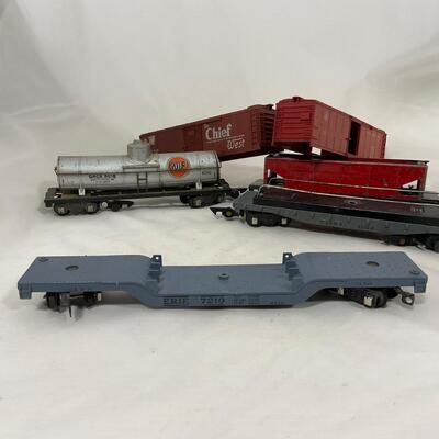 -262- TRAINS | Mixed Vintage Train Cars