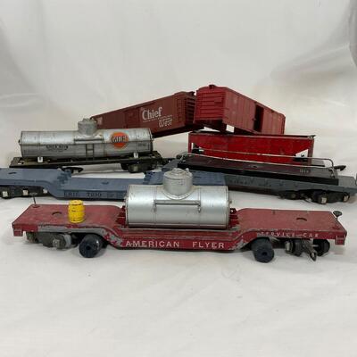 -262- TRAINS | Mixed Vintage Train Cars