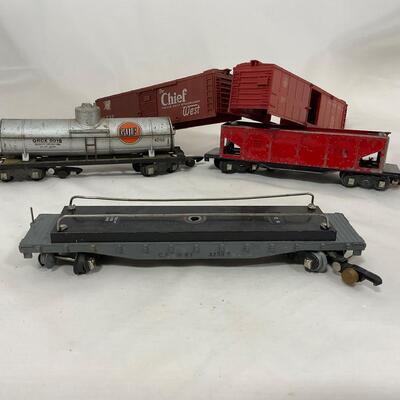 -262- TRAINS | Mixed Vintage Train Cars