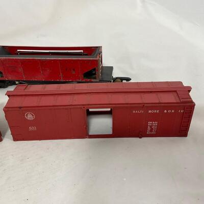 -262- TRAINS | Mixed Vintage Train Cars