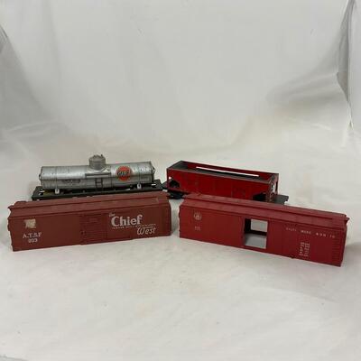 -262- TRAINS | Mixed Vintage Train Cars