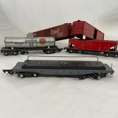-262- TRAINS | Mixed Vintage Train Cars