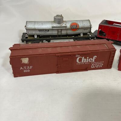 -262- TRAINS | Mixed Vintage Train Cars