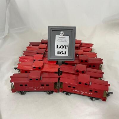-263- TRAINS | American Flyer Caboose