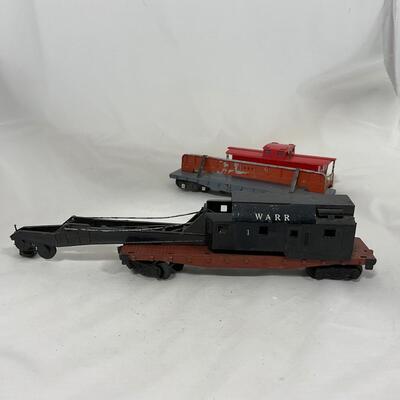 -264- TRAINS | 1950â€™s American Flyer Mixed Train Cars