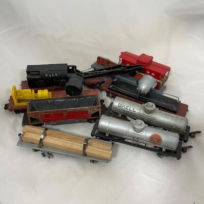 -264- TRAINS | 1950â€™s American Flyer Mixed Train Cars