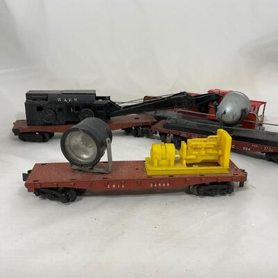 -264- TRAINS | 1950â€™s American Flyer Mixed Train Cars