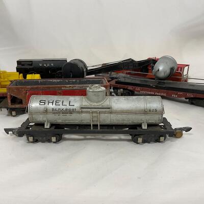 -264- TRAINS | 1950â€™s American Flyer Mixed Train Cars