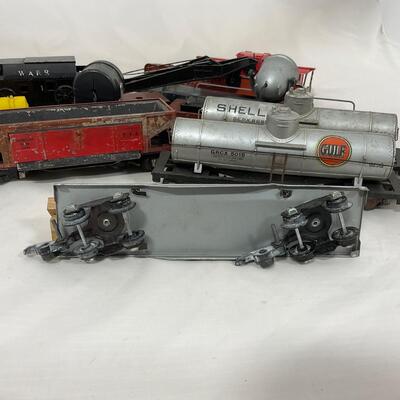 -264- TRAINS | 1950â€™s American Flyer Mixed Train Cars