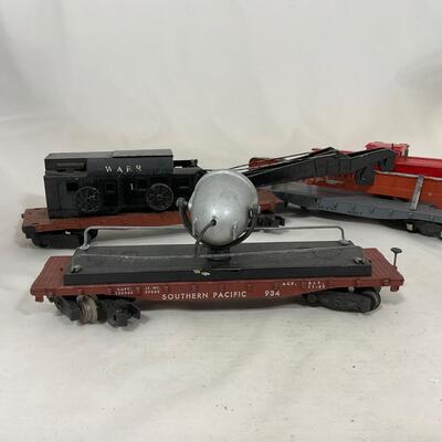 -264- TRAINS | 1950â€™s American Flyer Mixed Train Cars