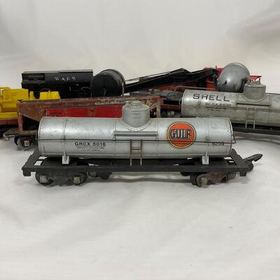 -264- TRAINS | 1950â€™s American Flyer Mixed Train Cars