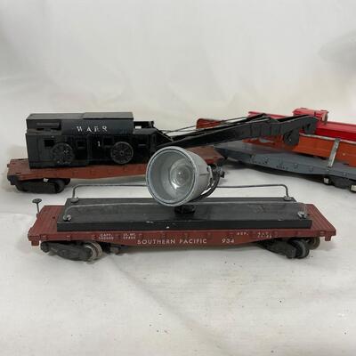 -264- TRAINS | 1950â€™s American Flyer Mixed Train Cars