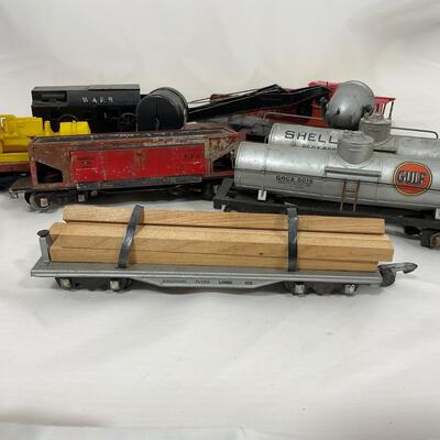 -264- TRAINS | 1950â€™s American Flyer Mixed Train Cars
