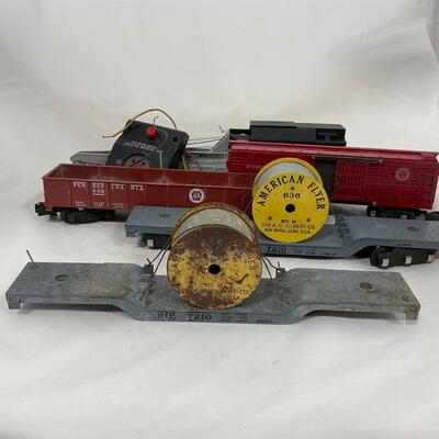 -265- TRAINS | 1950â€™s American Flyer Mixed Train Cars