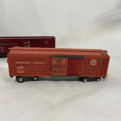 -266- TRAINS | 1950â€™s American Flyer Box Cars