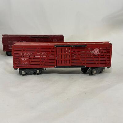-266- TRAINS | 1950â€™s American Flyer Box Cars