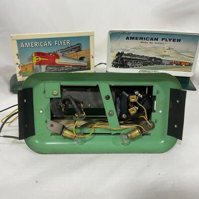 -267- TRAINS |  1950â€™s American Flyer Model Train Billboards