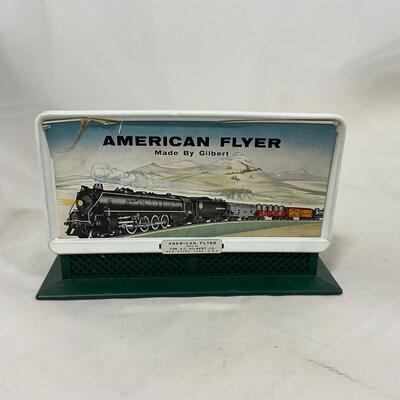 -267- TRAINS |  1950â€™s American Flyer Model Train Billboards