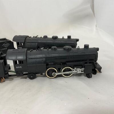 -270- TRAINS | Vintage American Flyer Engine #303 with Tender