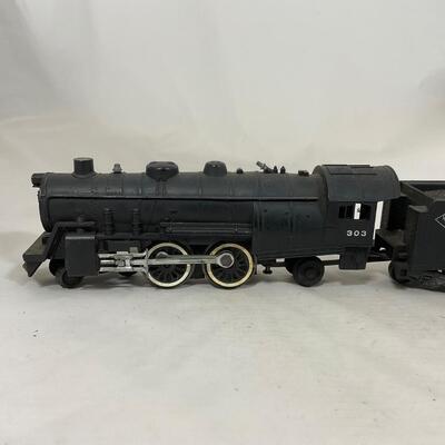-270- TRAINS | Vintage American Flyer Engine #303 with Tender