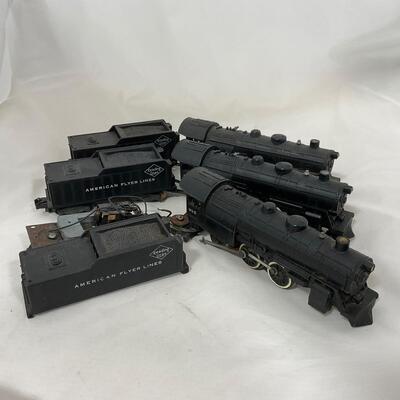 -270- TRAINS | Vintage American Flyer Engine #303 with Tender