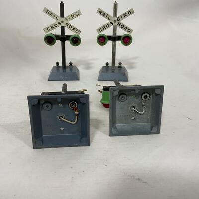 -271- TRAINS | Vintage Model Rail Road Crossing