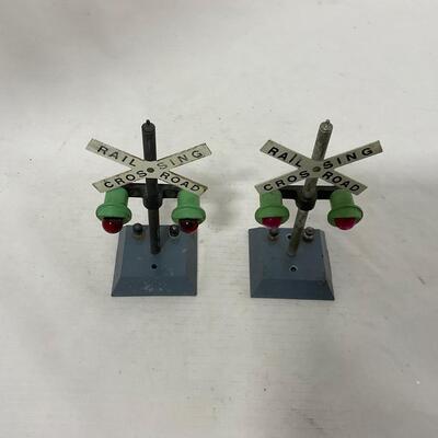 -271- TRAINS | Vintage Model Rail Road Crossing
