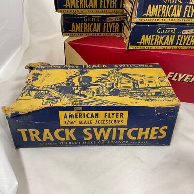 -272- TRAINS | Vintage American Flyer Empty Model Rail Road Boxes