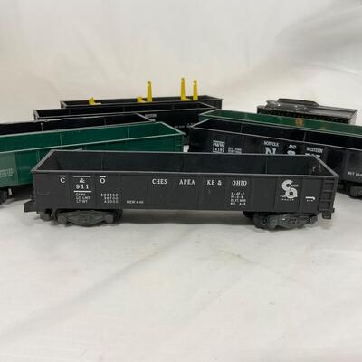 -275- TRAINS | Vintage American Flyer Mixed Train Cars