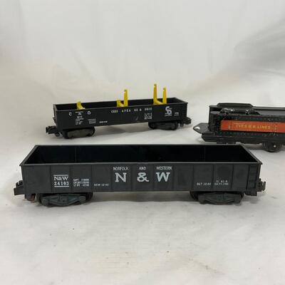 -275- TRAINS | Vintage American Flyer Mixed Train Cars