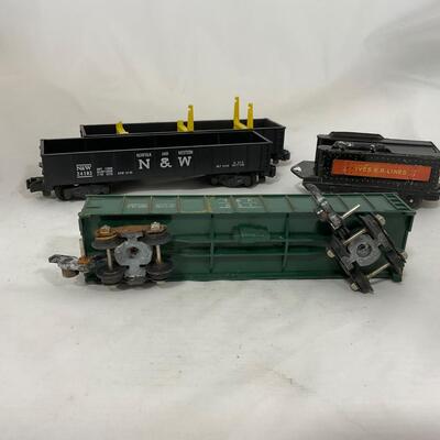 -275- TRAINS | Vintage American Flyer Mixed Train Cars