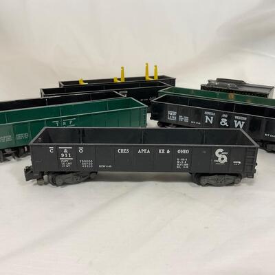 -275- TRAINS | Vintage American Flyer Mixed Train Cars