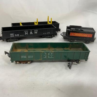 -275- TRAINS | Vintage American Flyer Mixed Train Cars