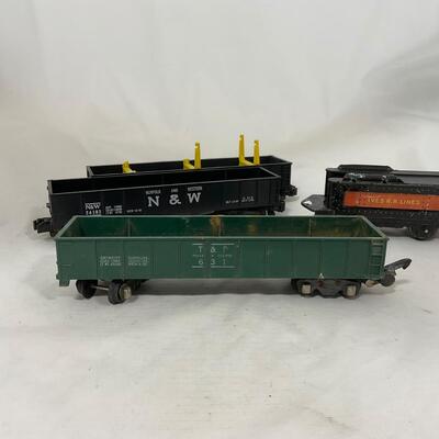 -275- TRAINS | Vintage American Flyer Mixed Train Cars